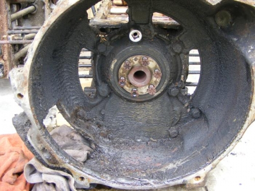 Removing the bell housing