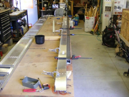 Clamped straight