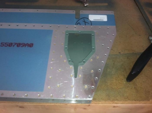 Final rivet right elevator