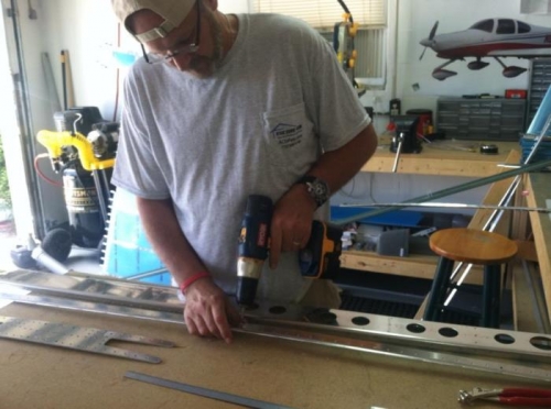 Debur spar before priming