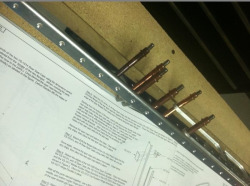 Machine countersunk the 1014R & L so the dimple fo the skins fit when it comes time to final rivet