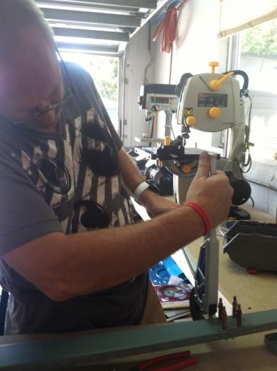 Riveting the VS frame