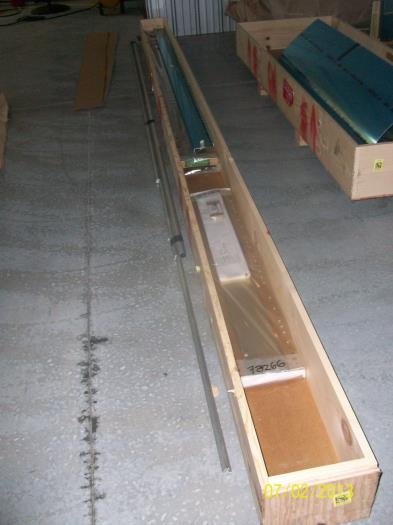 Spars and long angle in carton
