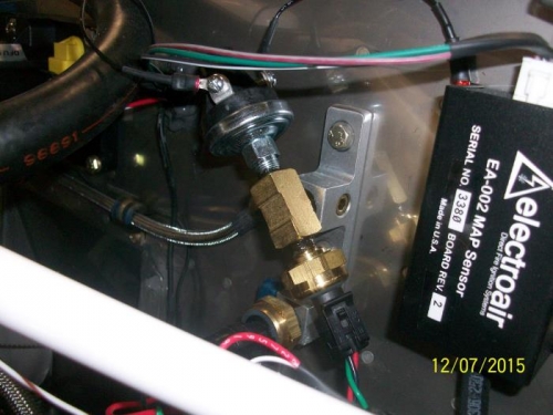Oil pressure sensor and Hobb's switch