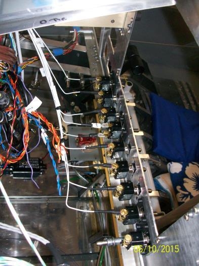 Panel switch wiring