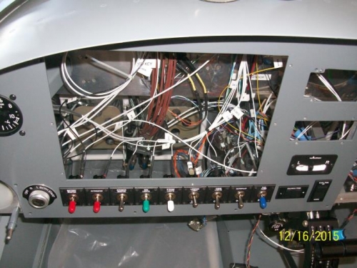 Main panel wires attached