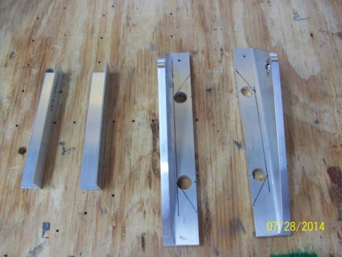 Stiffeners and Control mounts prep