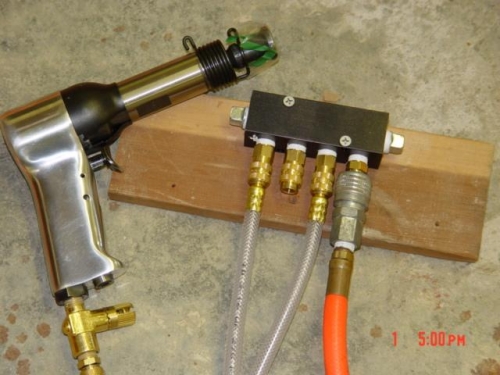 Manifold and mini-fittings from Cleaveland