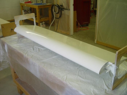 Aileron painted and done