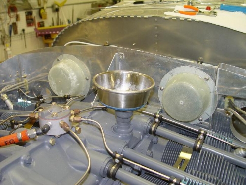 FG covers and cat food dish used as mold