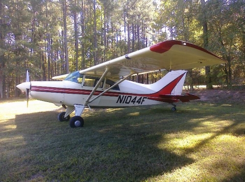 The Maule has been pushed outside for awhile - nice day!