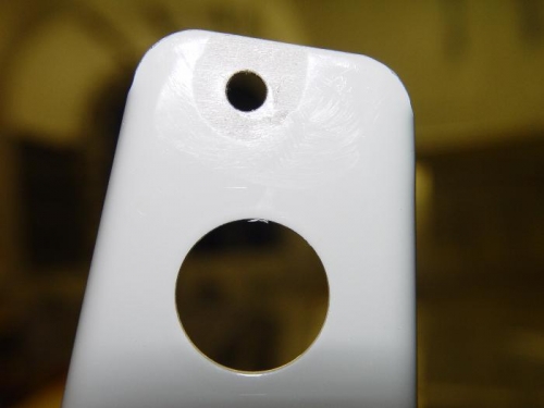 Elevator horn - 2nd one drilled
