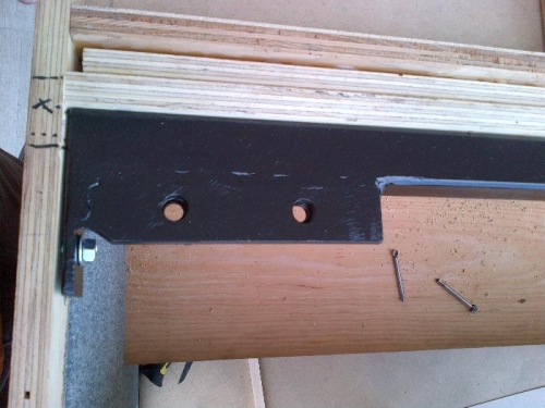 Bracket for attaching roof top boat carrier
