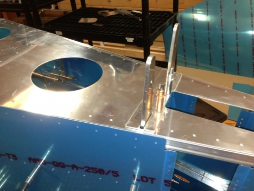 Aft deck and stop/doubler in place