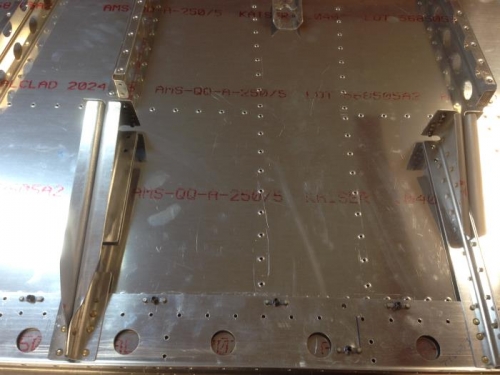 Outbd and Inbd Fwd Seat Rail support