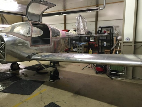 Left wing permanently attached