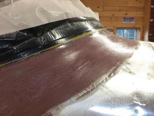 Fairing windscreen to fuselage top