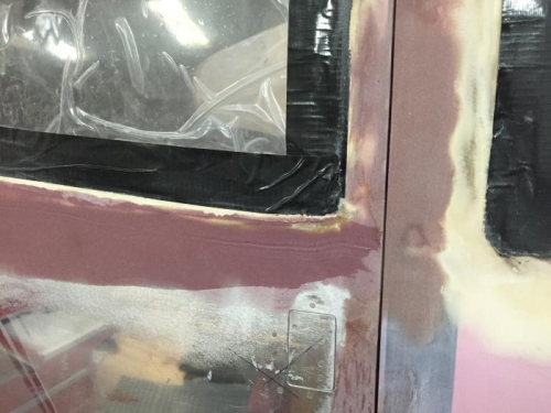 Fairing doors to cabin top