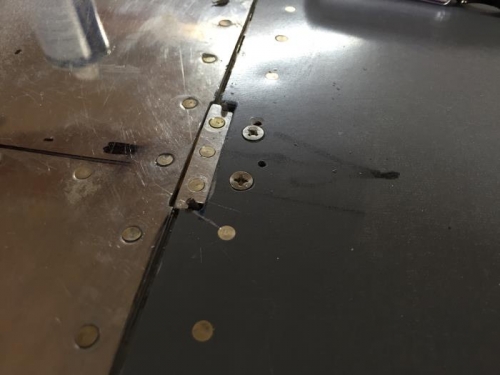 Filler screwed up tight