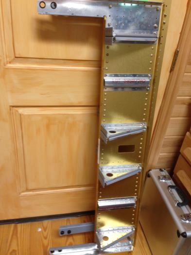 Finished aft center section bulkhead