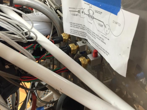 Fuel, oil and manifold pressure transducers