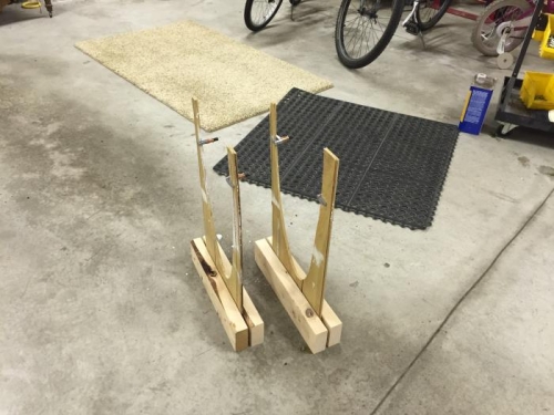 cradles for fuel tanks