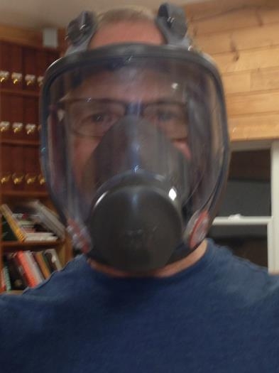 Full face mask to protect me from MEK