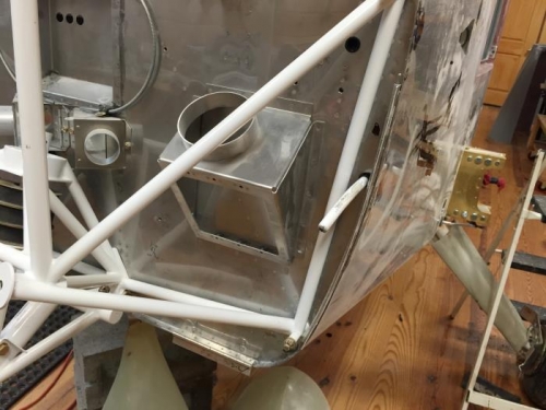 Power wire through firewal