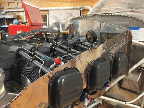 Baffles on left side