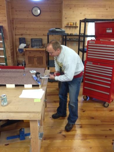 Dimpling Spar Flange