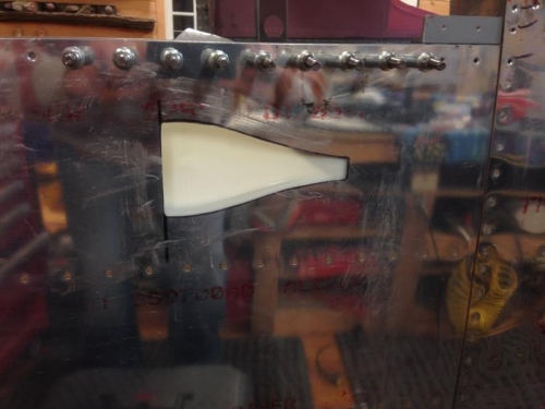 Outside skin and NACA vents