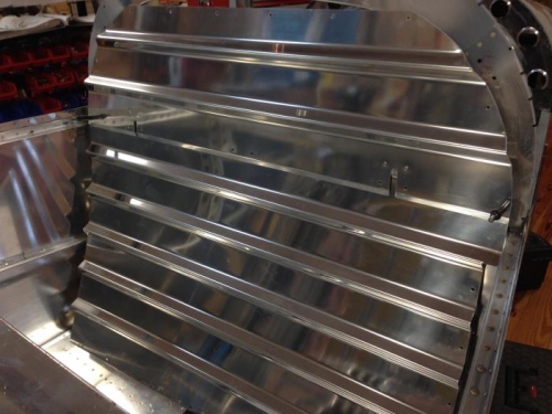 Finished bulkhead panel