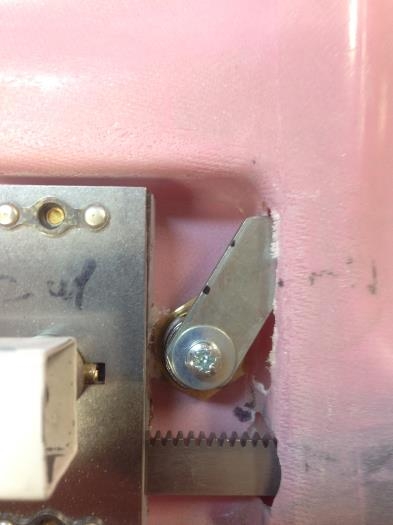 Lock partially closed