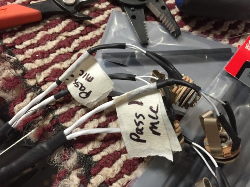 Passenger headset jacks