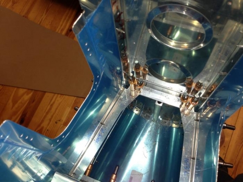 Rudder  Stop and rudder stop brace