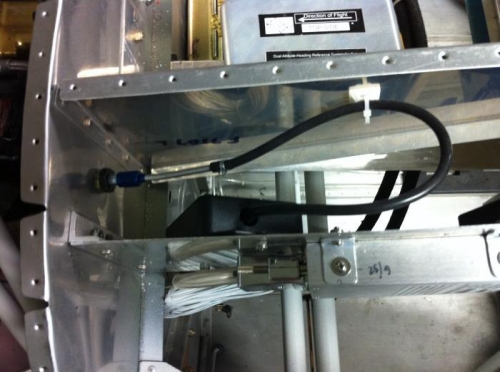 Inside sensor and plumbing