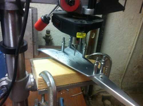 Used drill press for final drill