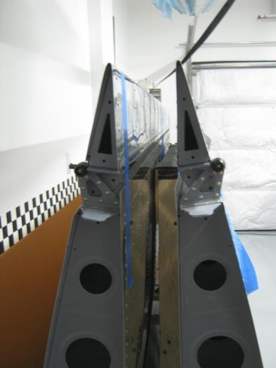 Flaperons installed-pictured from inboard end