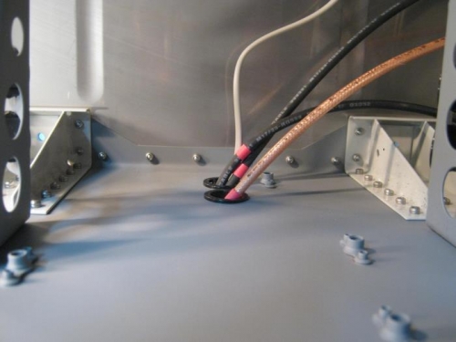 Shown from instrument tray