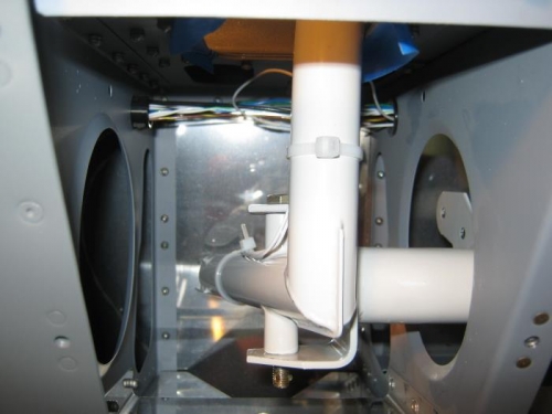 Left control installed