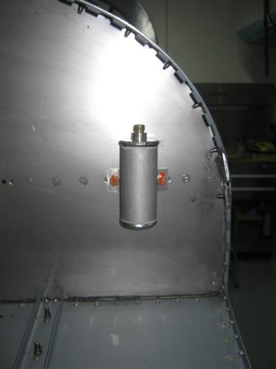 Installed brake reservoir to front firewall