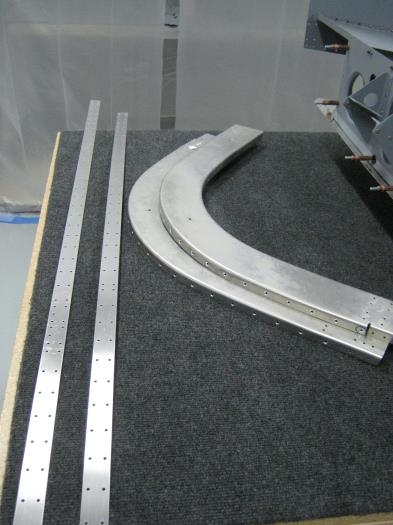 Cleaned and deburred rollbar parts