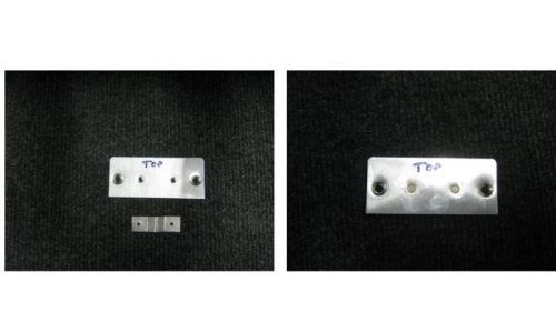 Fabricated F1240C clip and attached to F1240B plate