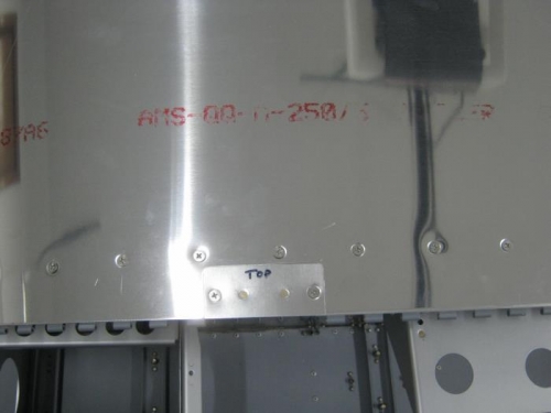 Installed the F1240B attach plate