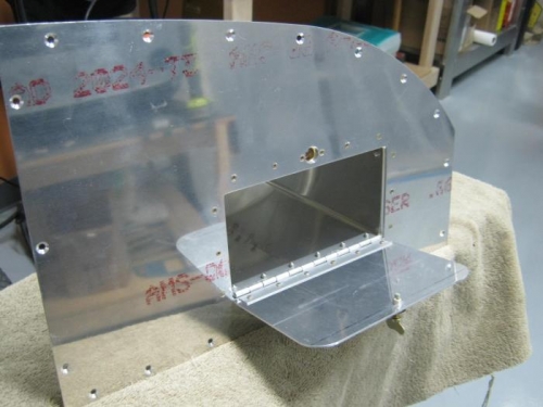 Map box door assembly complete