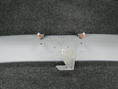 Attached rollbar latch plate