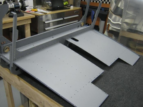 Rivet baggage floors