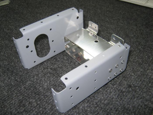 Assembled Flaperon fixer mixer assembly