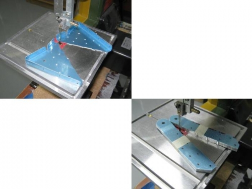 Seaparated seat belt attach lugs and supports