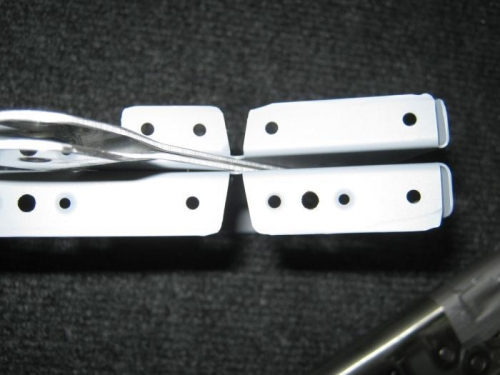 Dimpled the indicated attached hole for the MS21051-L08